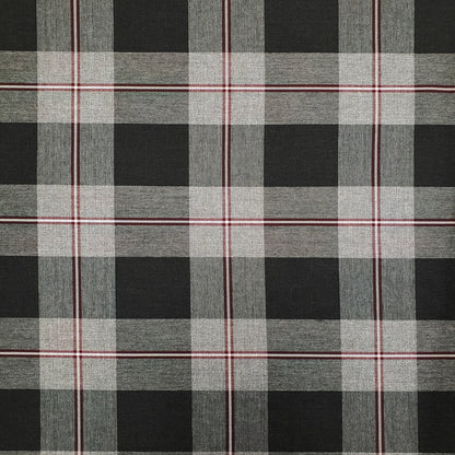 Tartan D - Grey, Red, White (pattern)