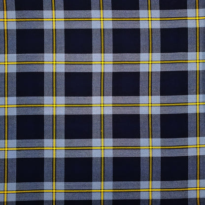 Tartan D - Ocean, Black, Yellow (pattern)