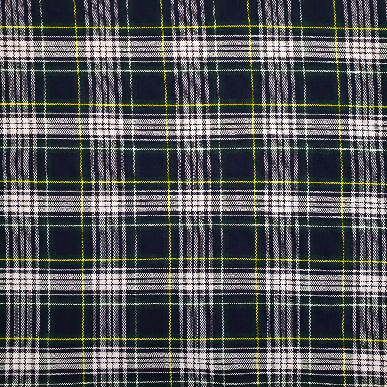 Tartan D - Green, Navy, White, Yellow (pattern)