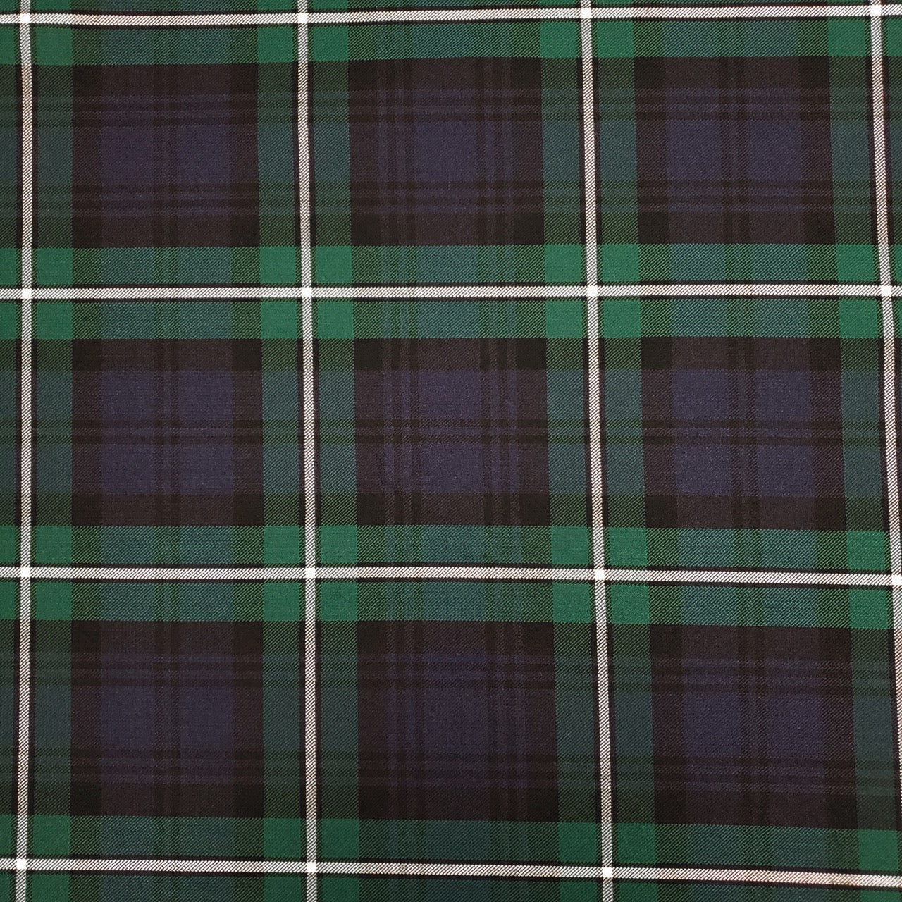 Tartan D - Navy, Green, White (pattern)