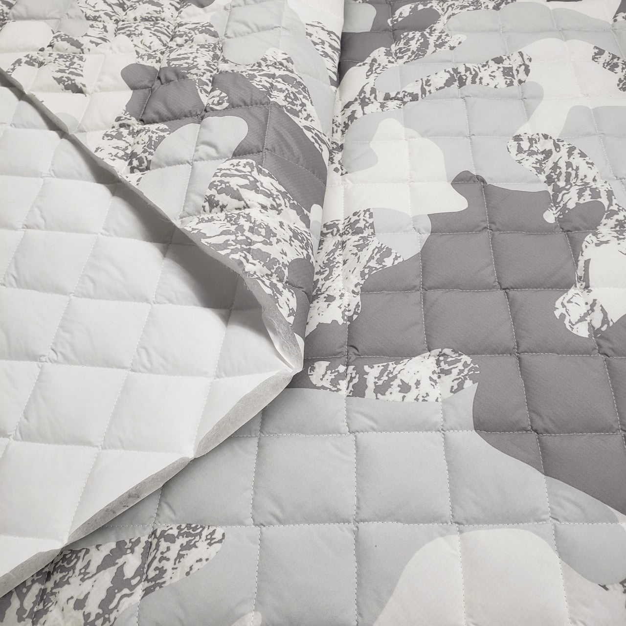 Quilted Holofill™ / Poly - 2-Sided - Camo Prints (6oz) - Moonstone
