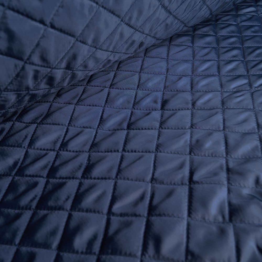 Quilted Poly 2-Sided - Navy