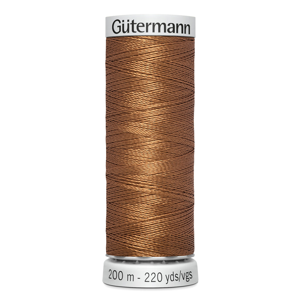 GÜTERMANN - Dekor Rayon Thread 200m - Cinnamon