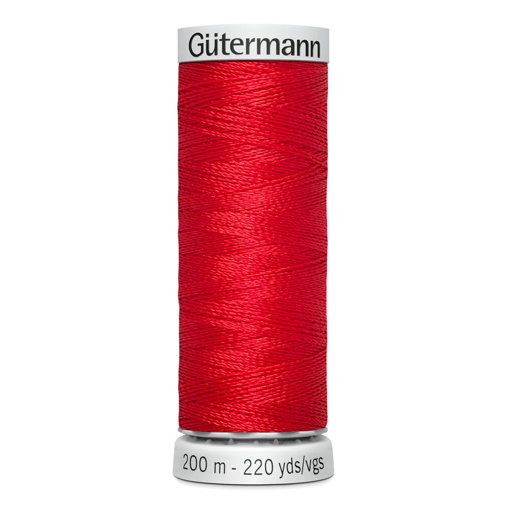GÜTERMANN - Dekor Rayon Thread 200m -Tomato Red