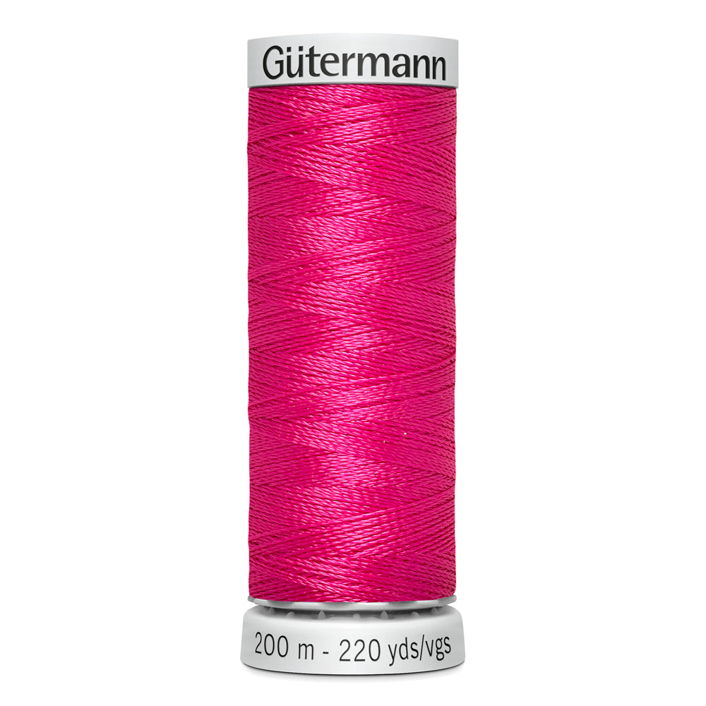 GÜTERMANN - Dekor Rayon Thread 200m - Hot Pink