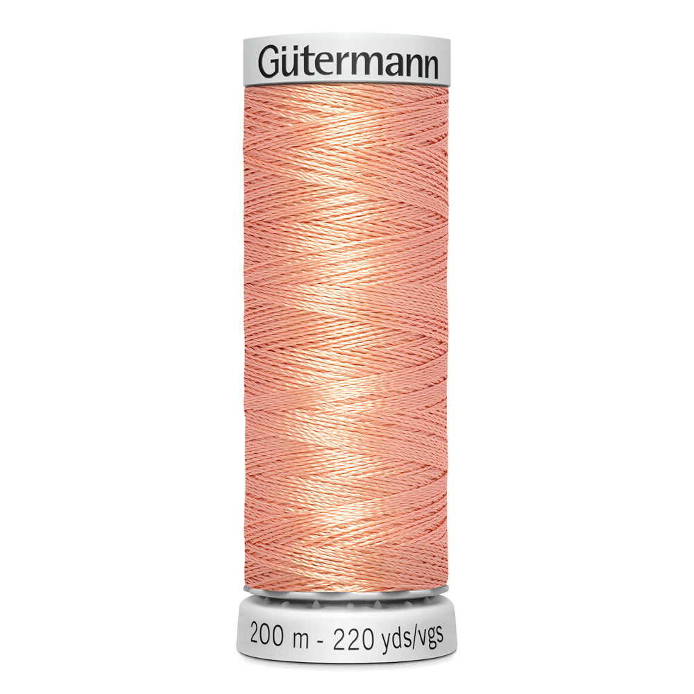 GÜTERMANN - Dekor Rayon Thread 200m - Peachy Peach