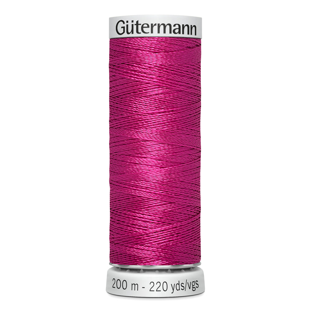 GÜTERMANN - Dekor Rayon Thread 200m - Fuchsia