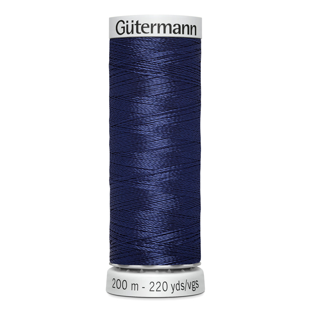 GÜTERMANN - Dekor Rayon Thread 200m - Midnight Navy