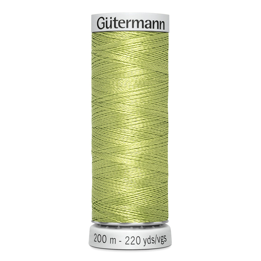 GÜTERMANN - Dekor Rayon Thread 200m - Yellow Green
