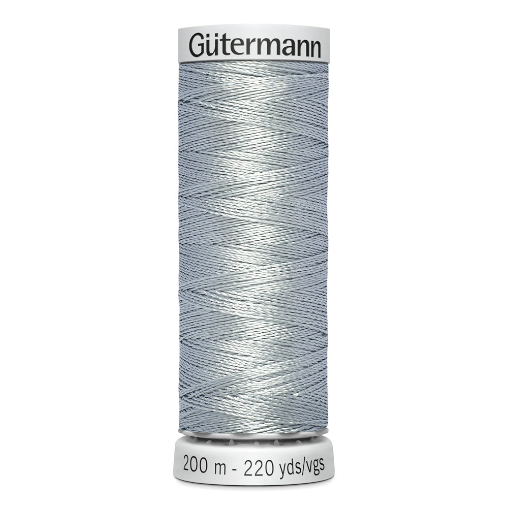 GÜTERMANN - Dekor Rayon Thread 200m - Gentleman Grey