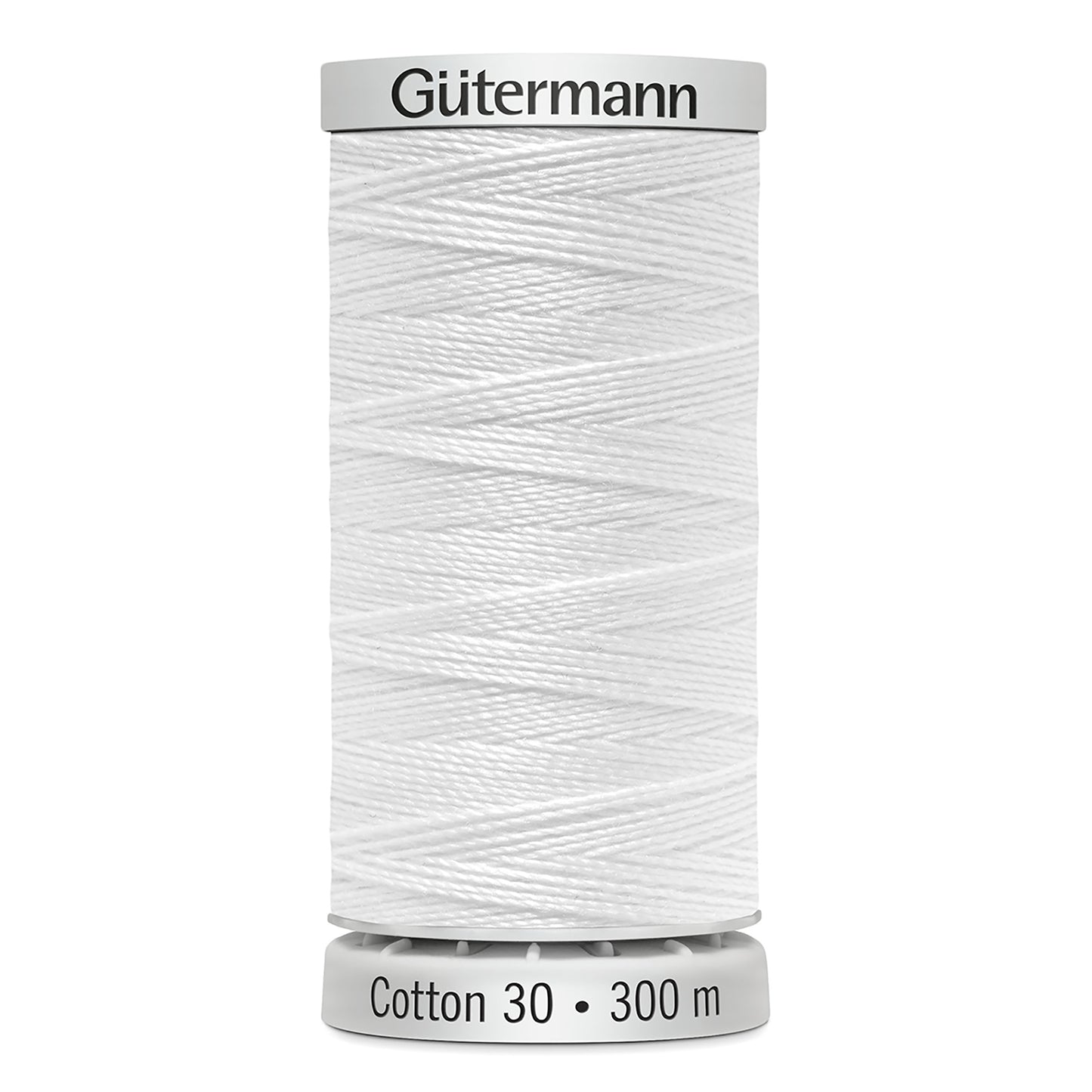 GÜTERMANN - Cotton 30wt Thread 300m - White
