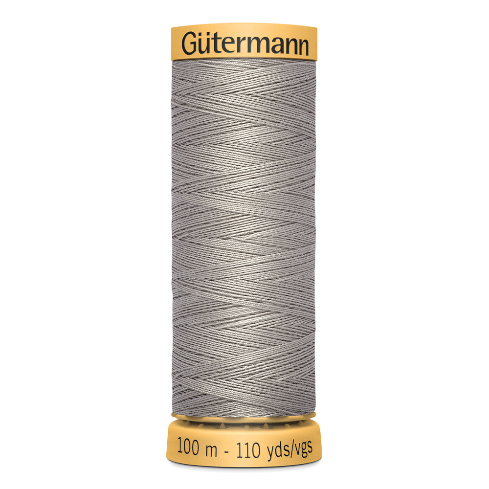 GÜTERMANN - Natural Cotton 50wt Thread 100m - Medium Burlywood