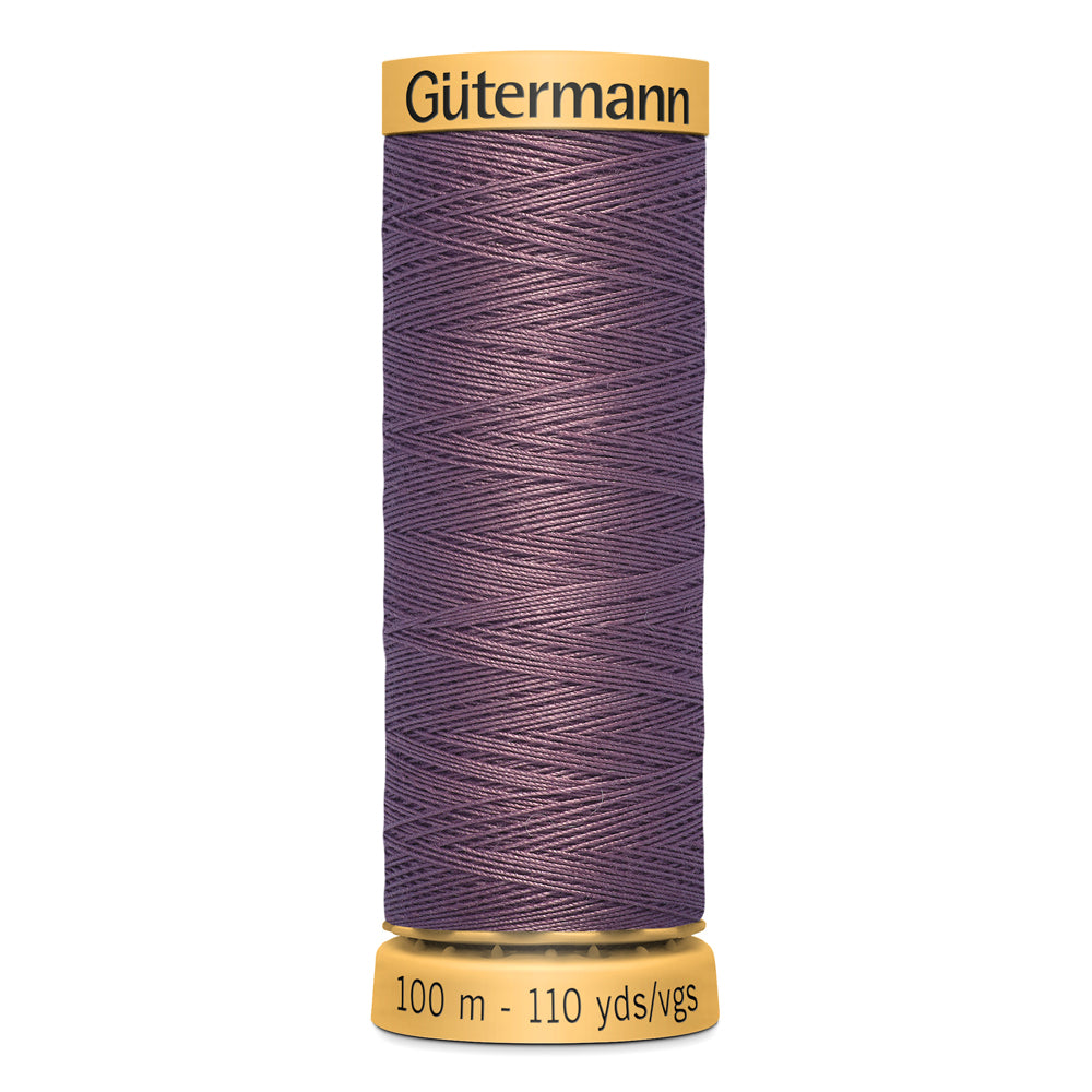 GÜTERMANN - Natural Cotton 50wt Thread 100m - Dark Rose