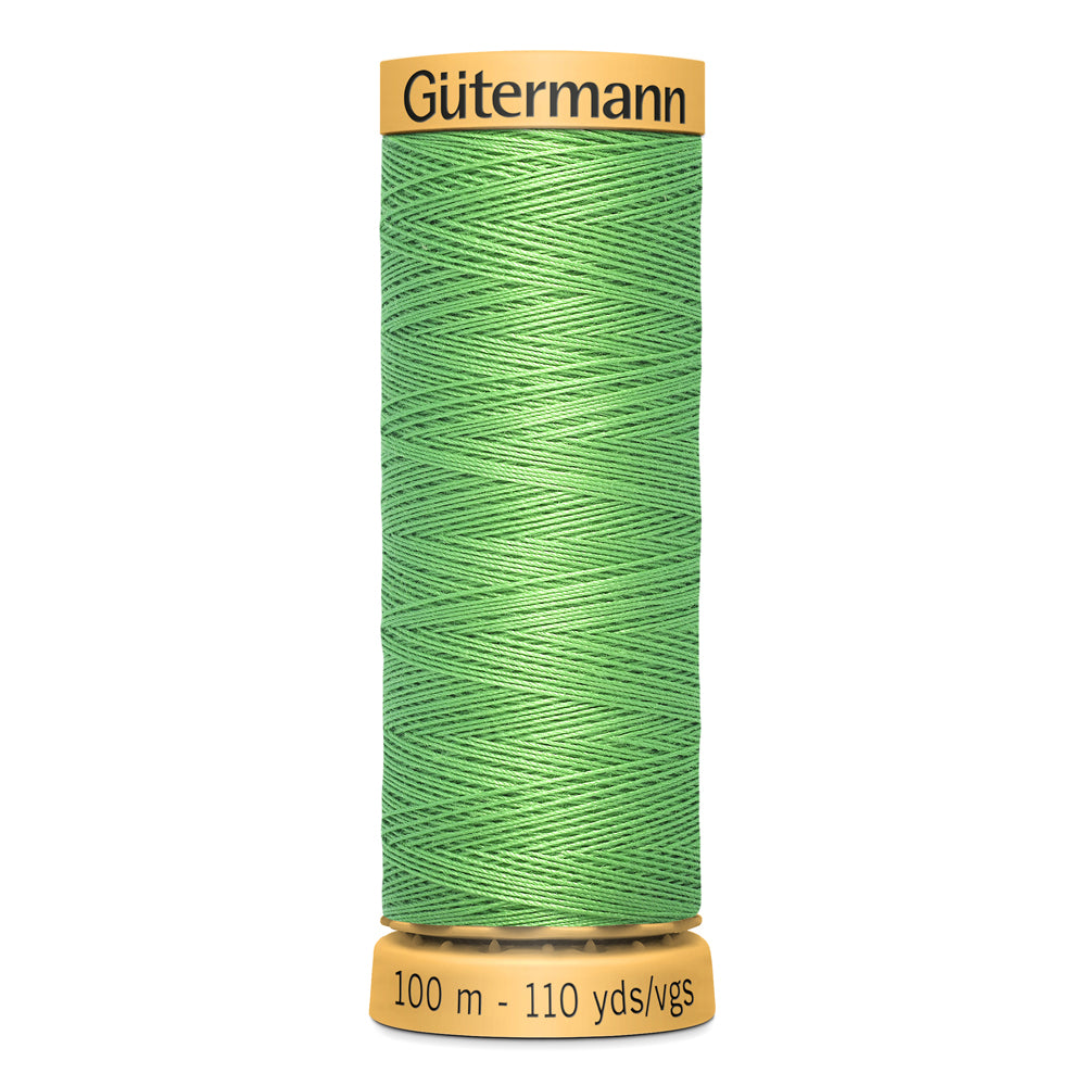 GÜTERMANN - Natural Cotton 50wt Thread 100m - Fern