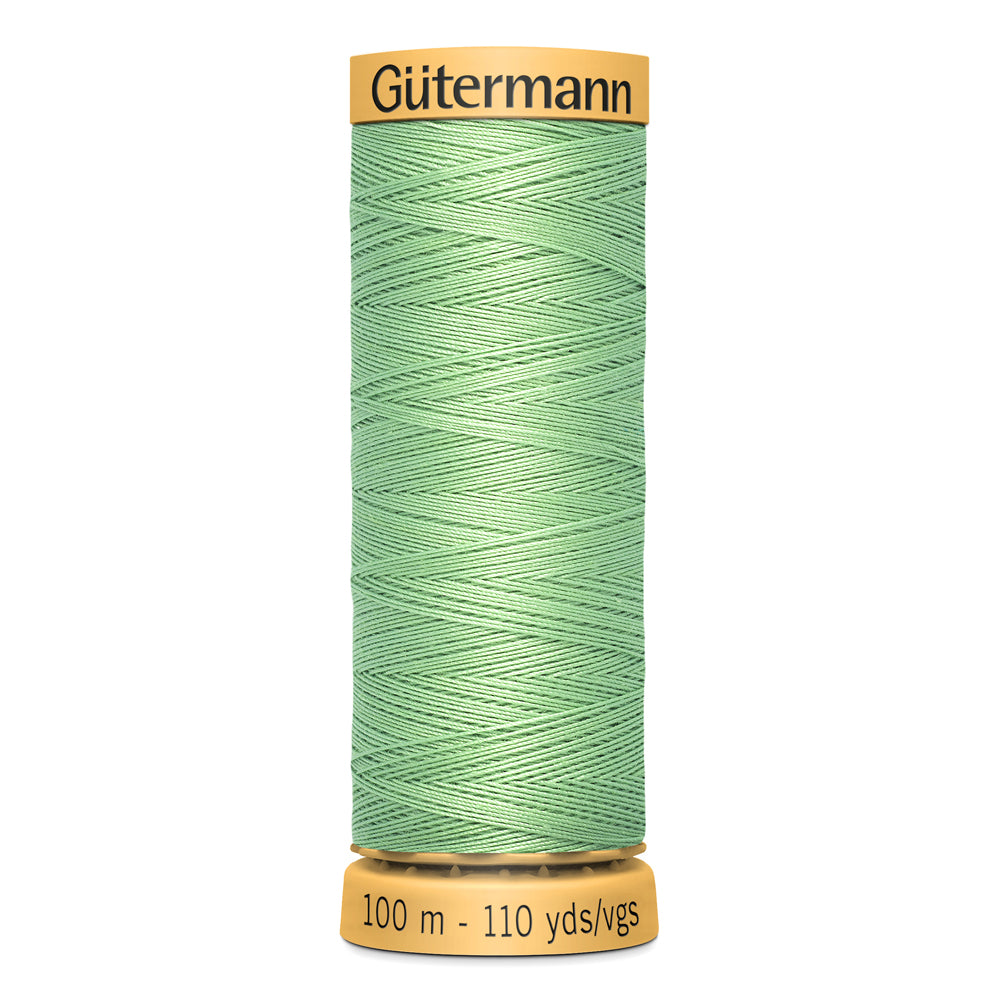 GÜTERMANN - Natural Cotton 50wt Thread 100m - Green
