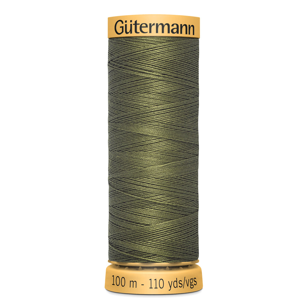 GÜTERMANN - Natural Cotton 50wt Thread 100m - Bronze