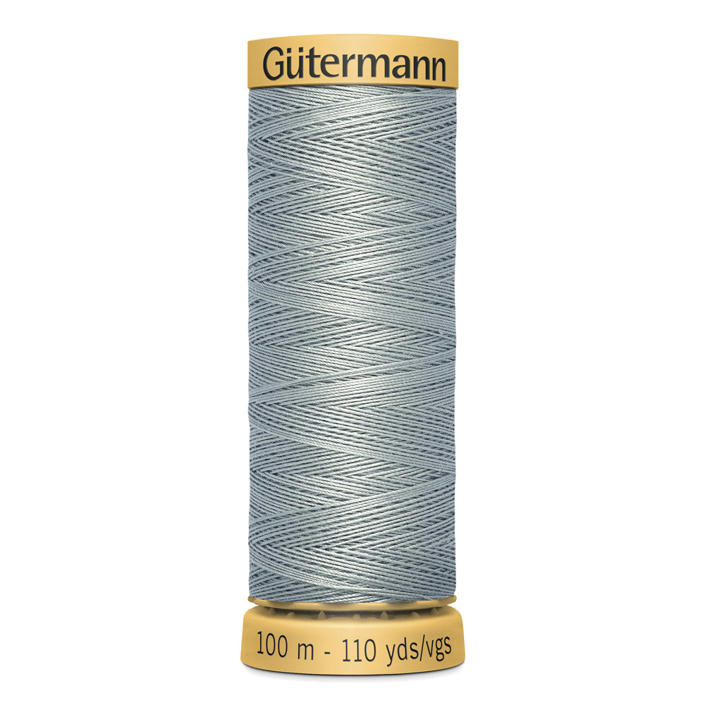 GÜTERMANN - Natural Cotton 50wt Thread 100m - Slate