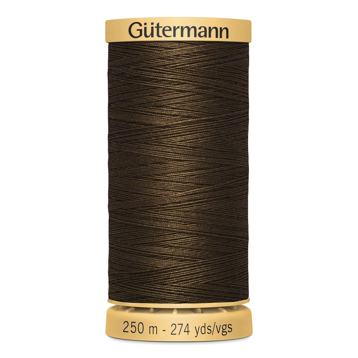 GÜTERMANN - Natural Cotton 50wt Thread 250m - Chestnut