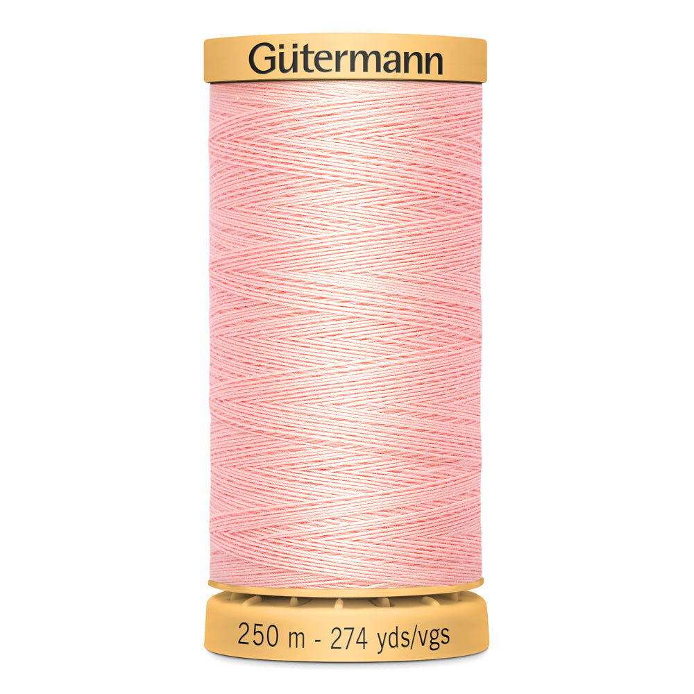 GÜTERMANN - Natural Cotton 50wt Thread 250m - Pink