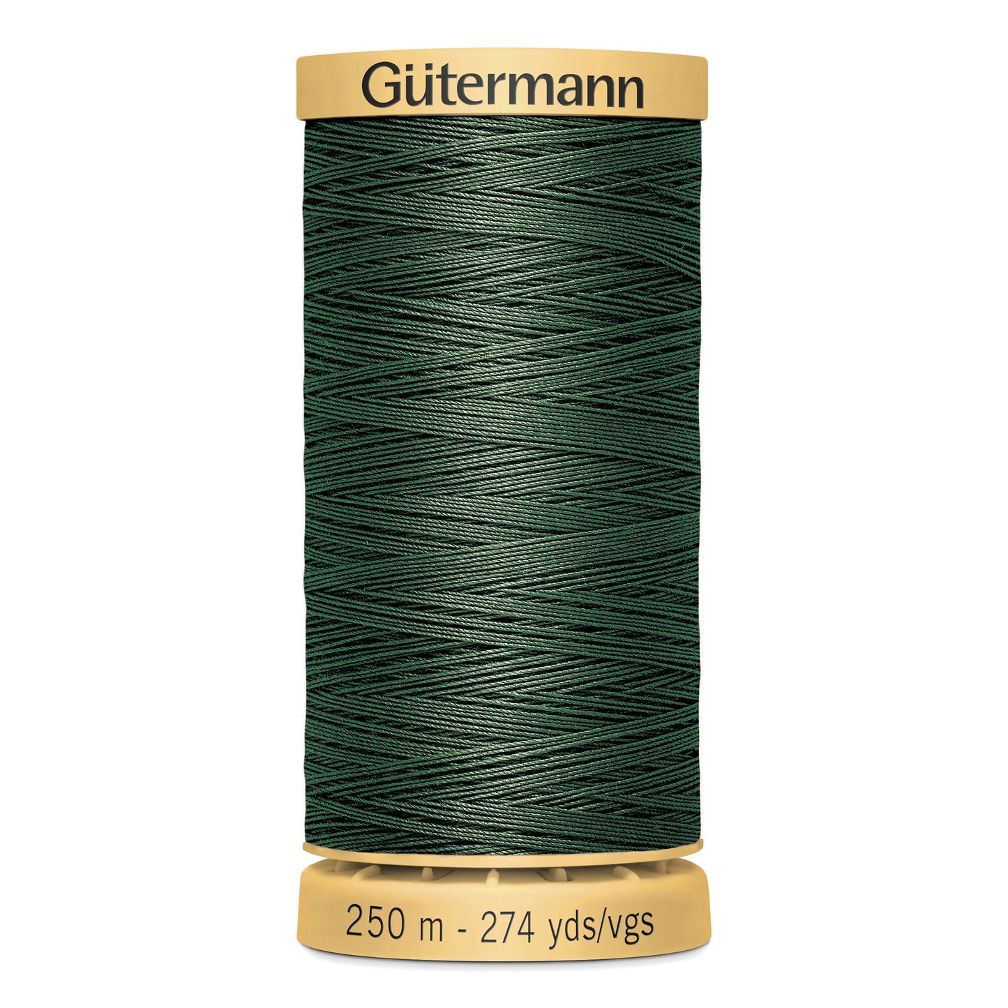 GÜTERMANN - Natural Cotton 50wt Thread 250m - Ivy Green