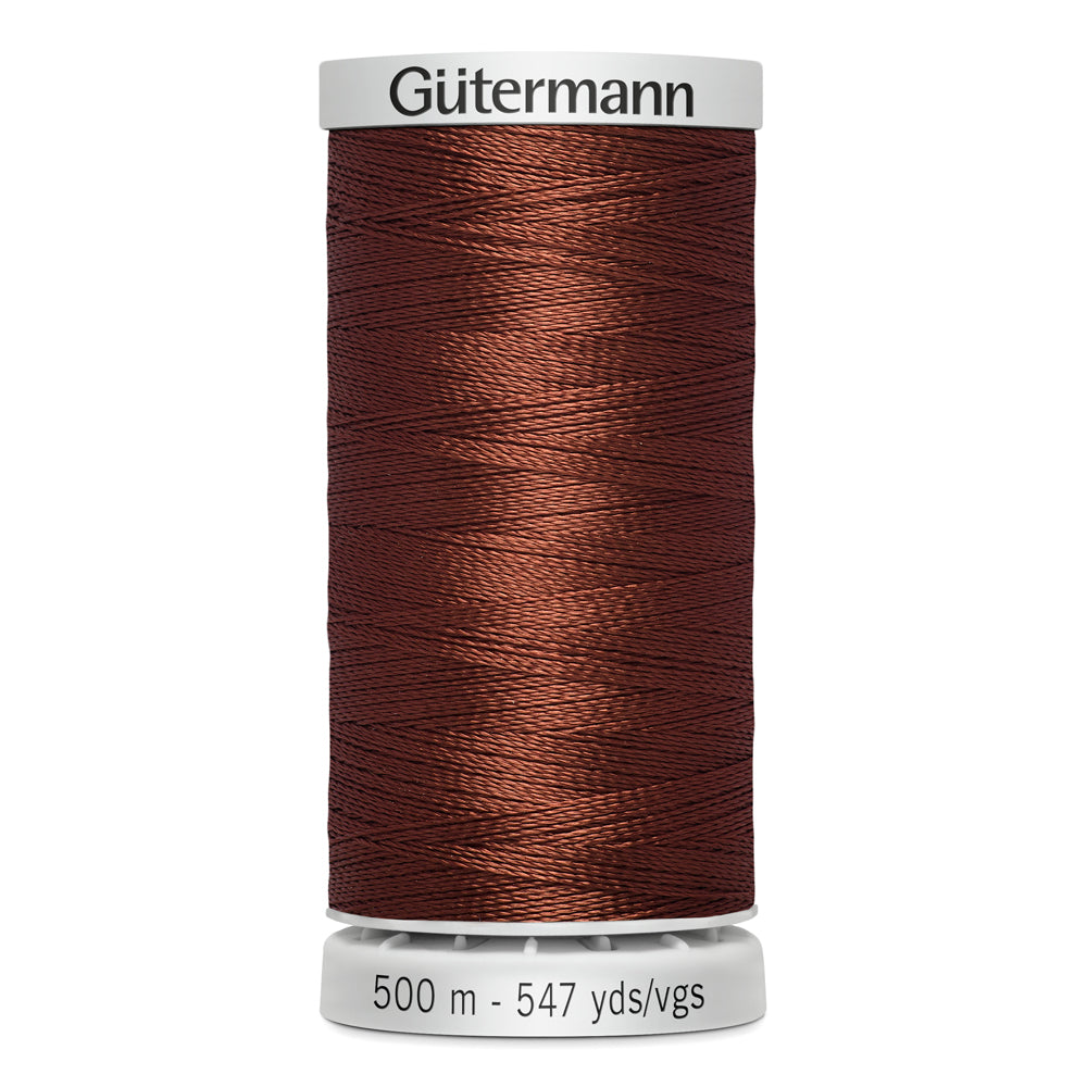 GÜTERMANN - Dekor Rayon Thread 500m - Rich Coffee