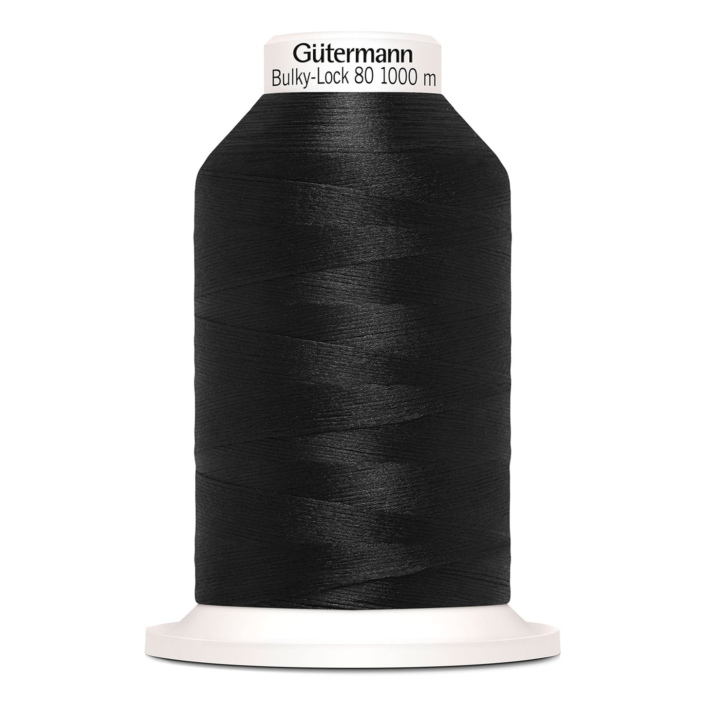 GÜTERMANN - Bulky Lock 80wt Thread - 1000m - Black