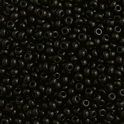 Czech Seed Beads - Black
