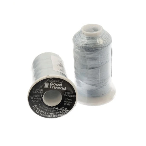 Good Thread - Beadweaving Thread (500M) - light grey 2