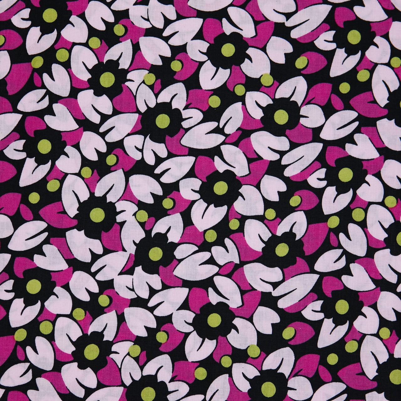 Cotton Floral - Daisy Field