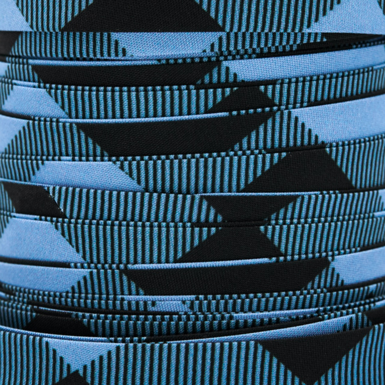 Bias Tape Aztec - Baby Blue (detail)