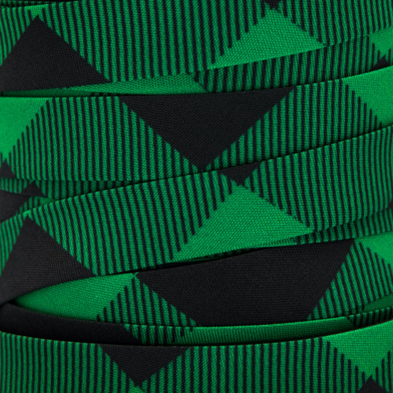 Bias Tape Aztec - Green (detail)