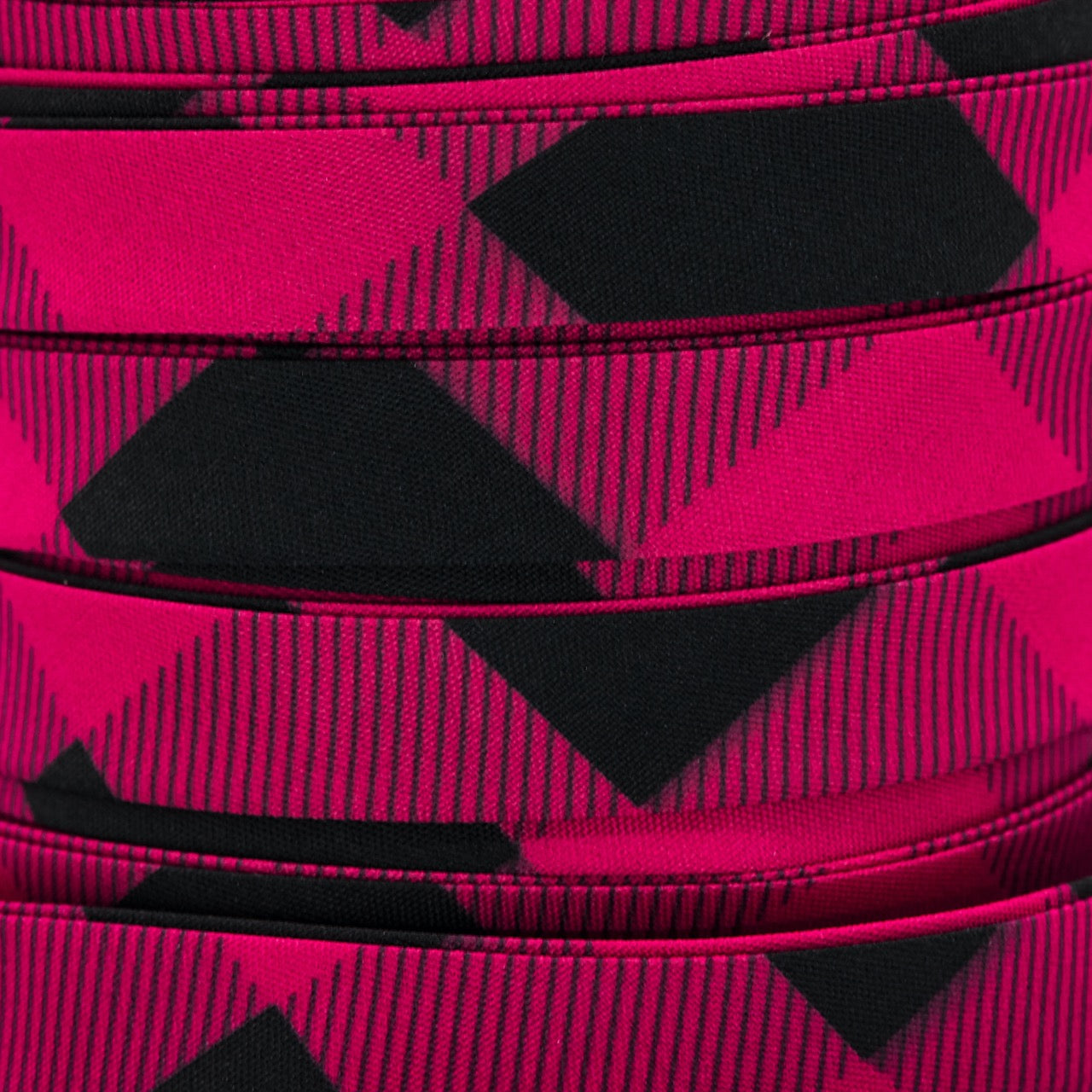 Bias Tape Aztec - Magenta (detail)