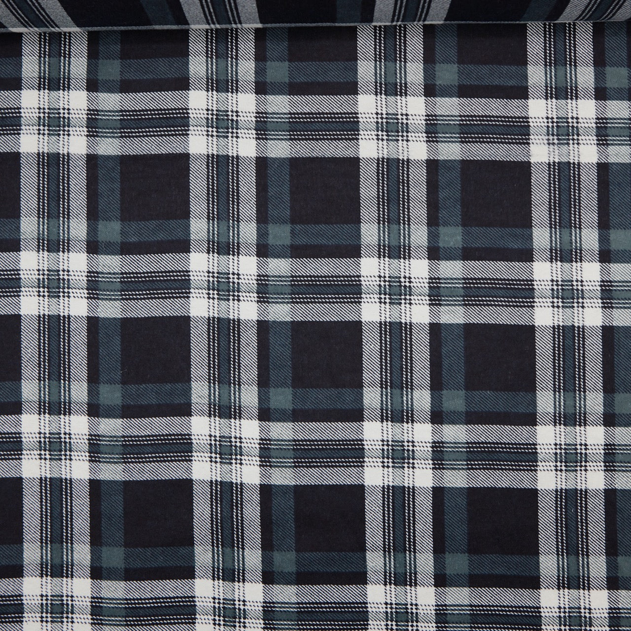Flannel - Charcoal / Pewter Plaid