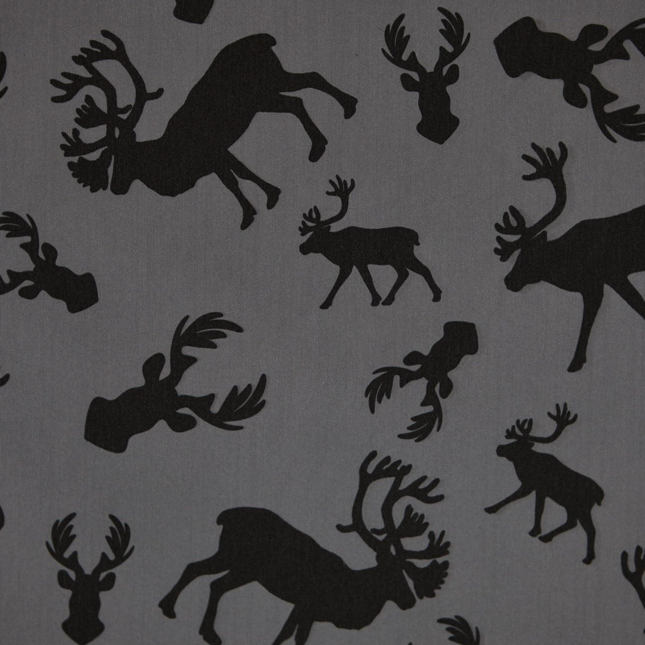 Commander® Caribou - Pewter (2-Sided) - solid detail