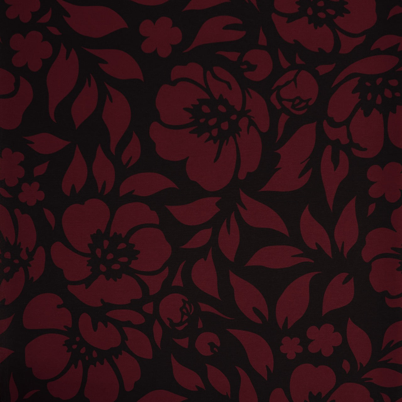 Commander® Tunniit Floral (Azalea) - Burgundy (2-Sided) - solid pattern