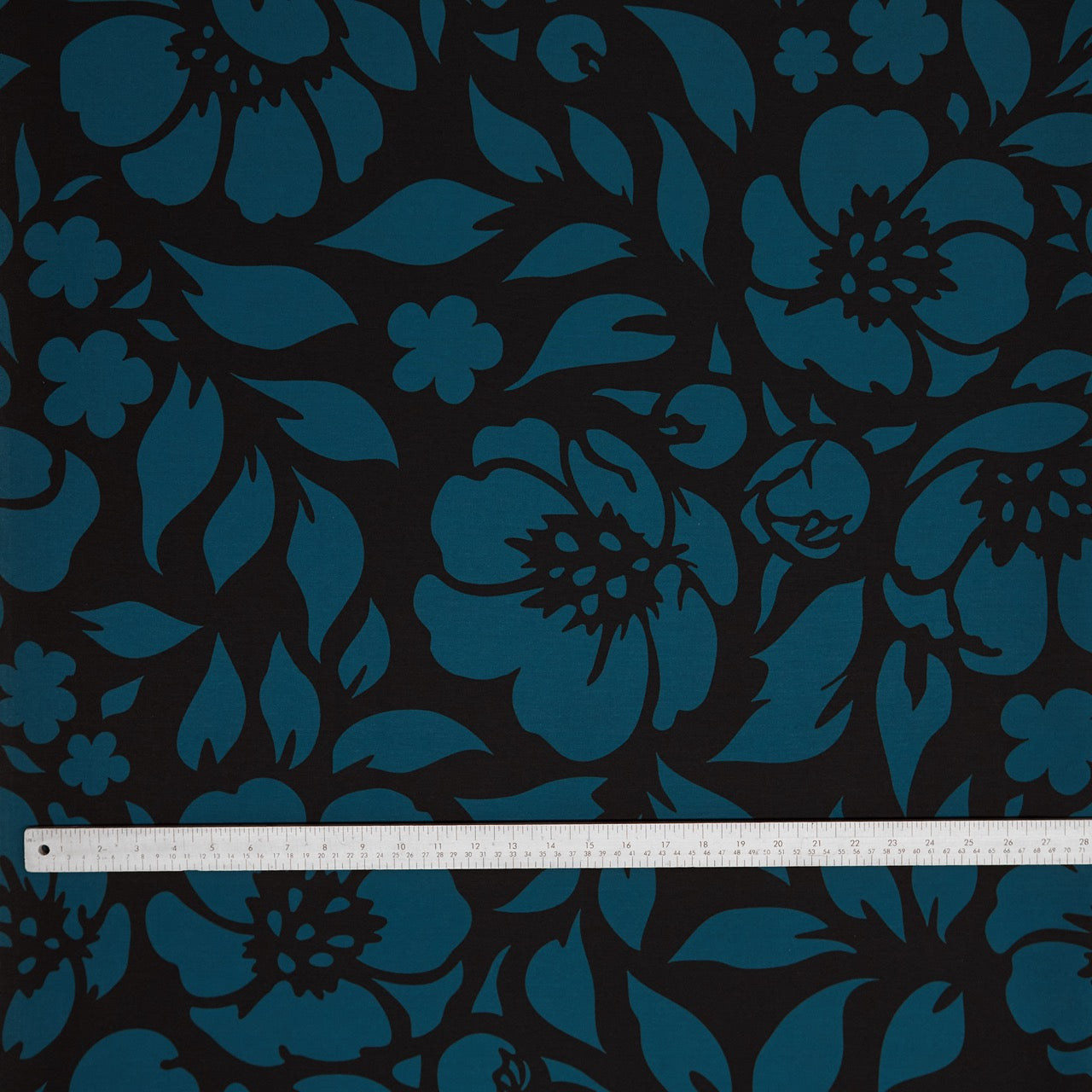 Commander® Tunniit Floral (Azalea) - Teal (2-Sided) - sizing