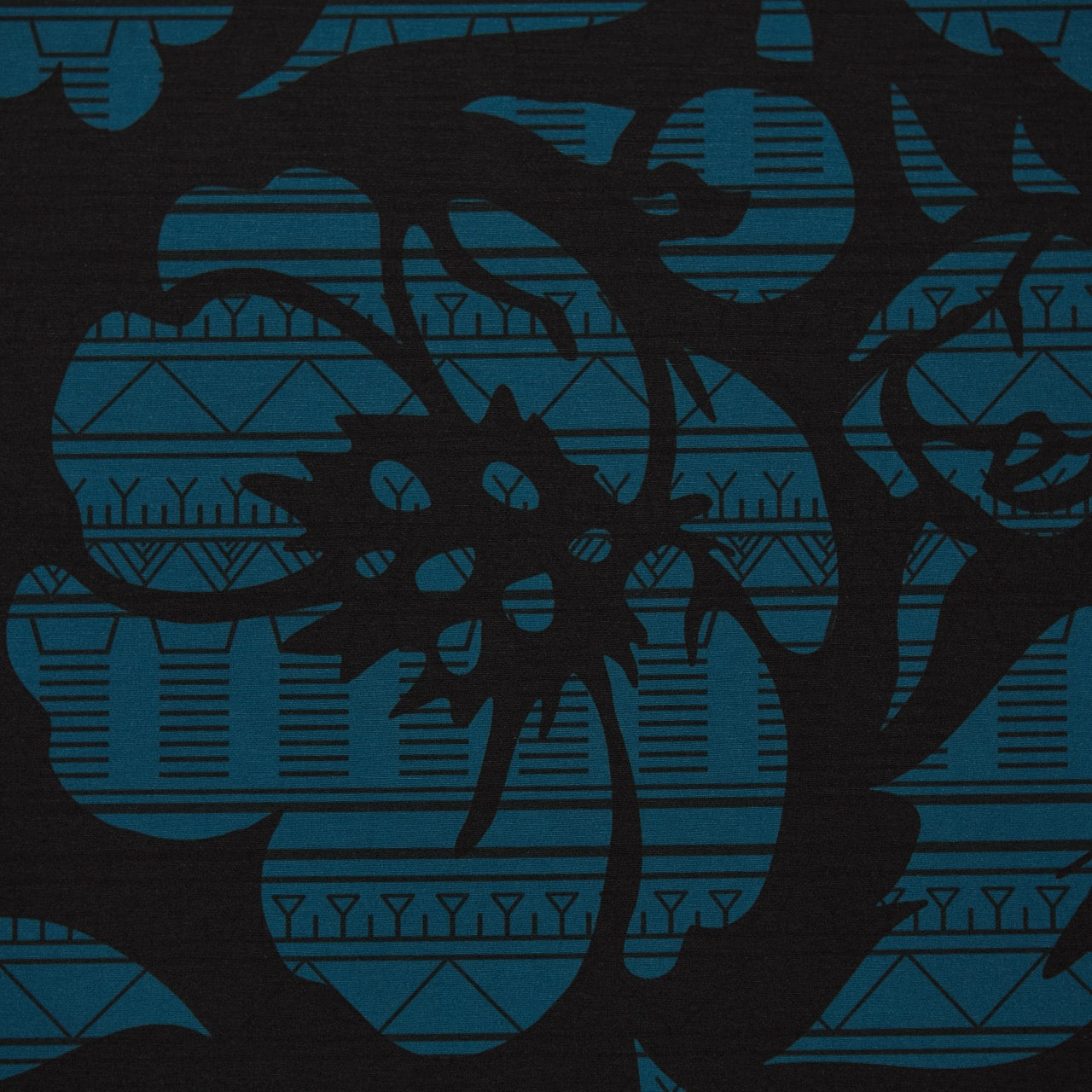 Commander® Tunniit Floral (Azalea) - Teal (2-Sided) - Tunniit detail