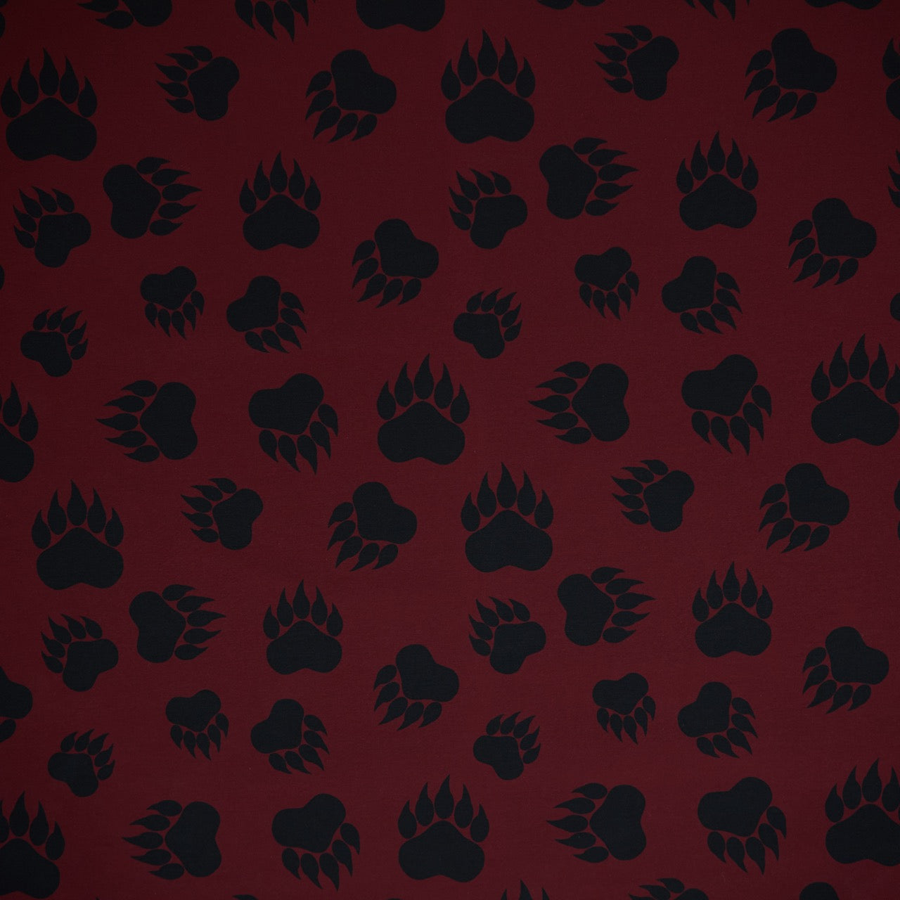 Commander® Bear Paw - Burgundy (pattern)