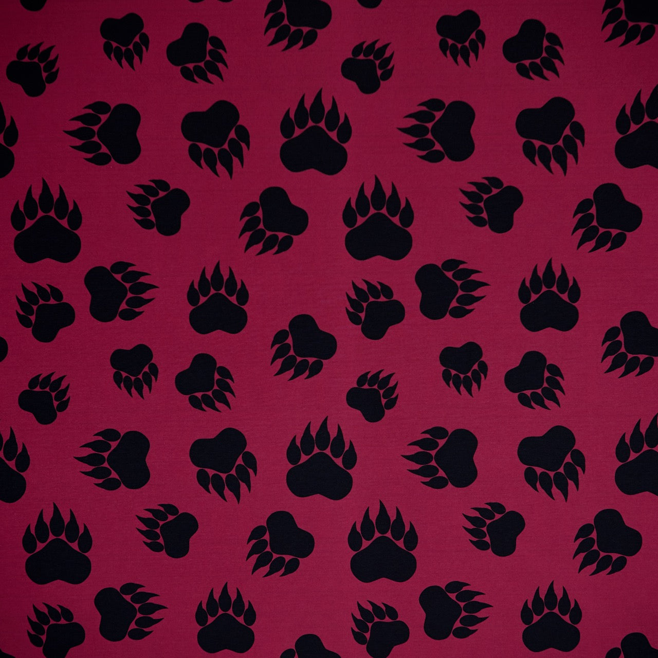 Commander® Bear Paw - Raspberry (solid pattern)