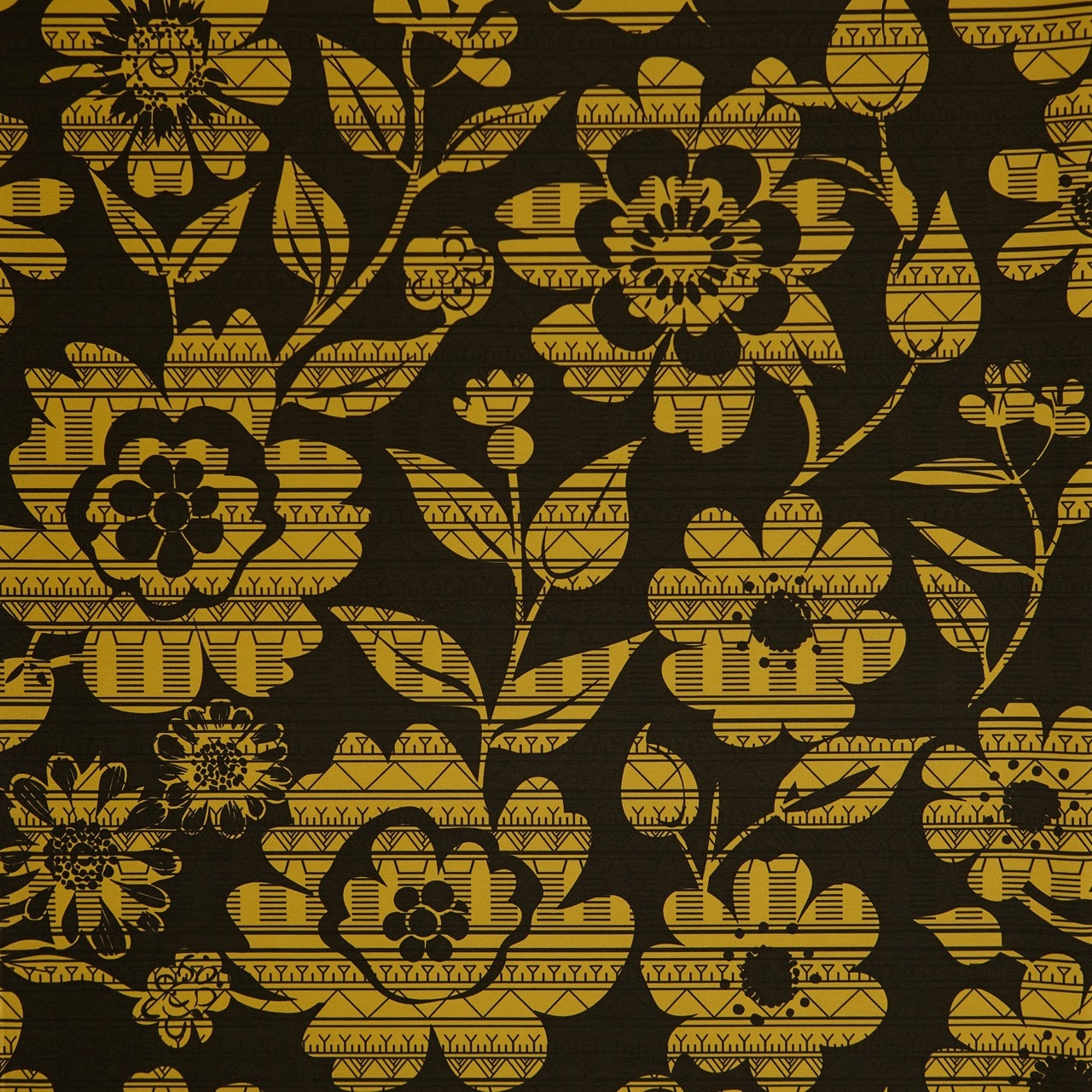 Commander® Tunniit Floral (Daisy)- Mustard (pattern)