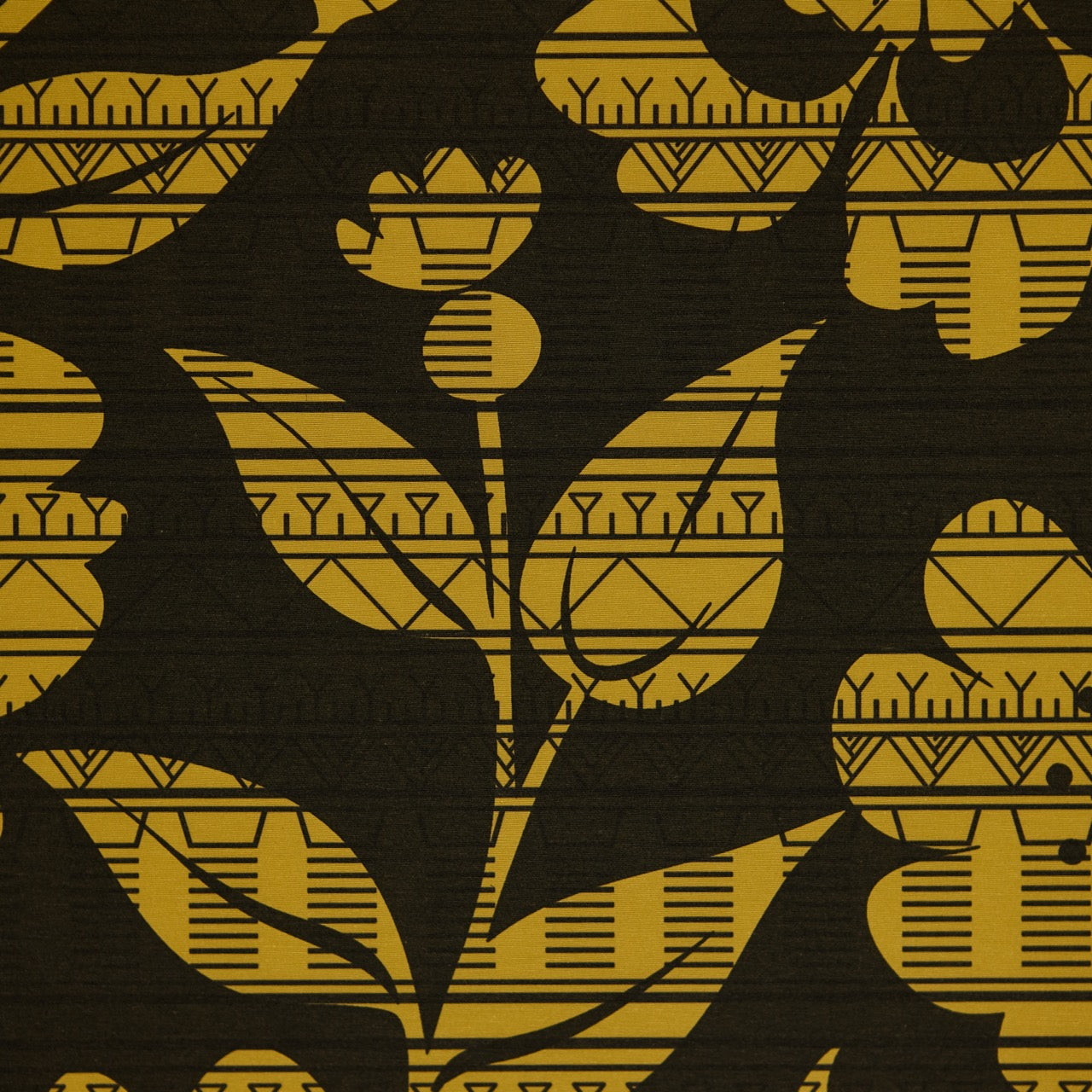 Commander® Tunniit Floral (Daisy)- Mustard (detail)