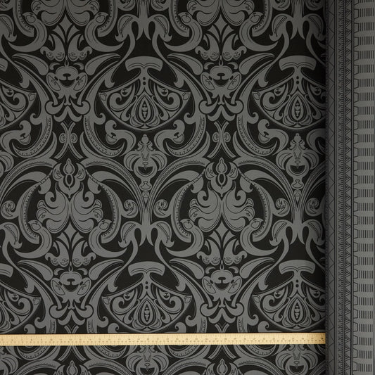 Commander® InukChic® Damask Ulu XL (9.5) - Pewter (sizing)