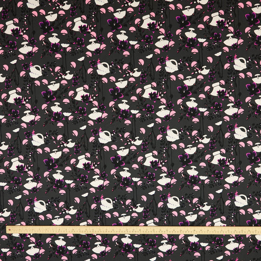 Commander® Ulu Floral by Martha Kyak - Carbon (sizing)