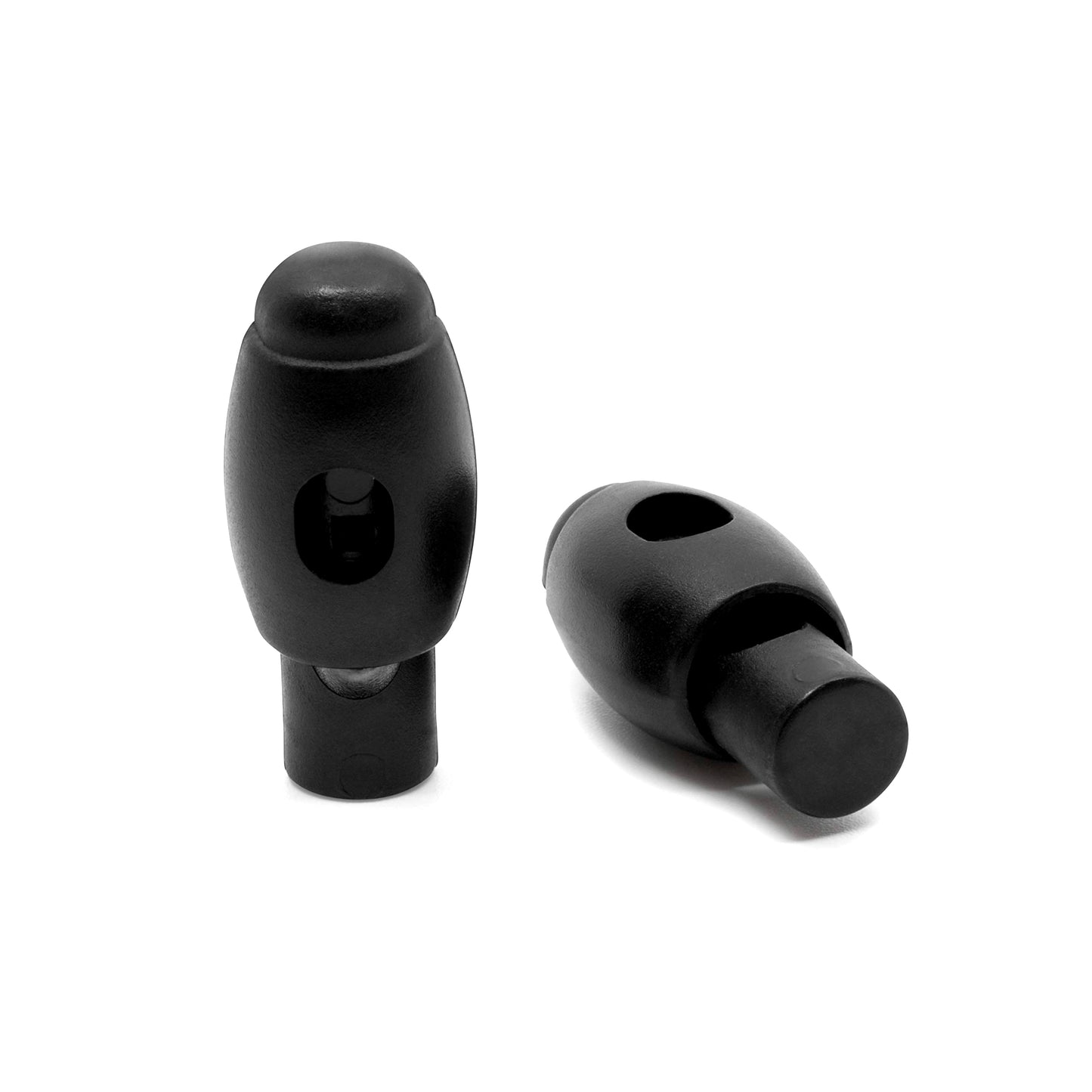 Cord Stoppers - Bowling Pin (Black) - detail