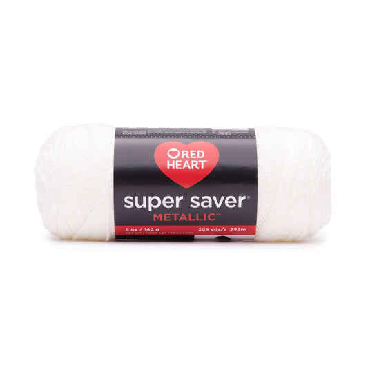 Red Heart® Super Saver - Metallic - White
