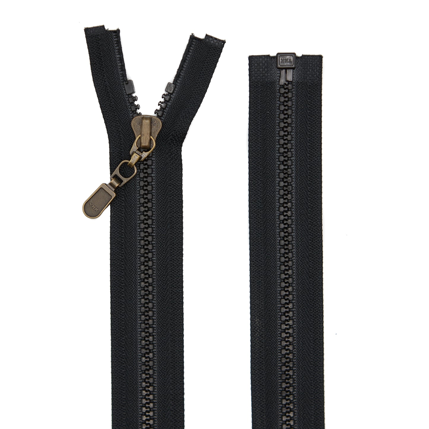1-Way, Separable - Black (Metal Pull - Antique Brass)
