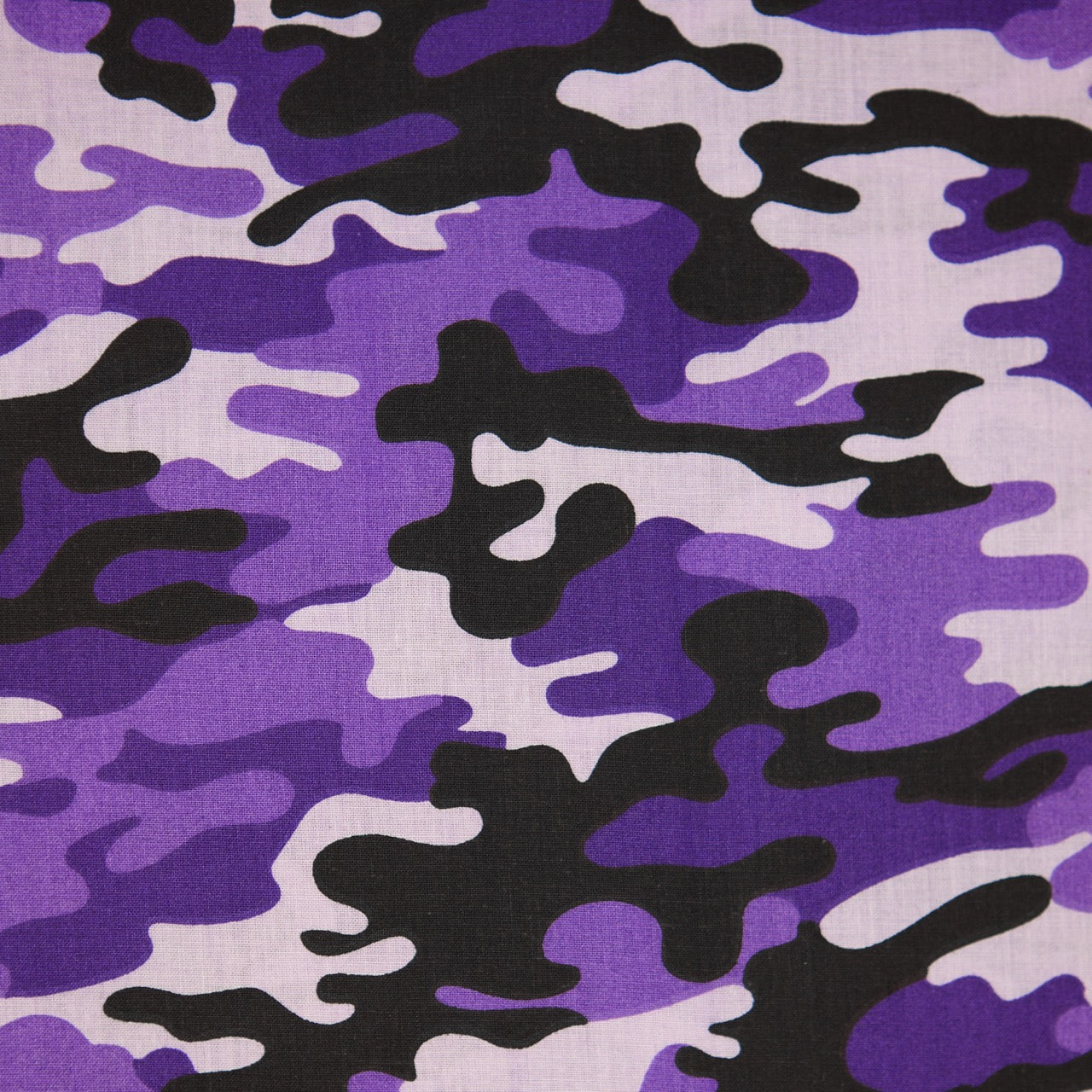 Cotton Camo - Purple (detail)