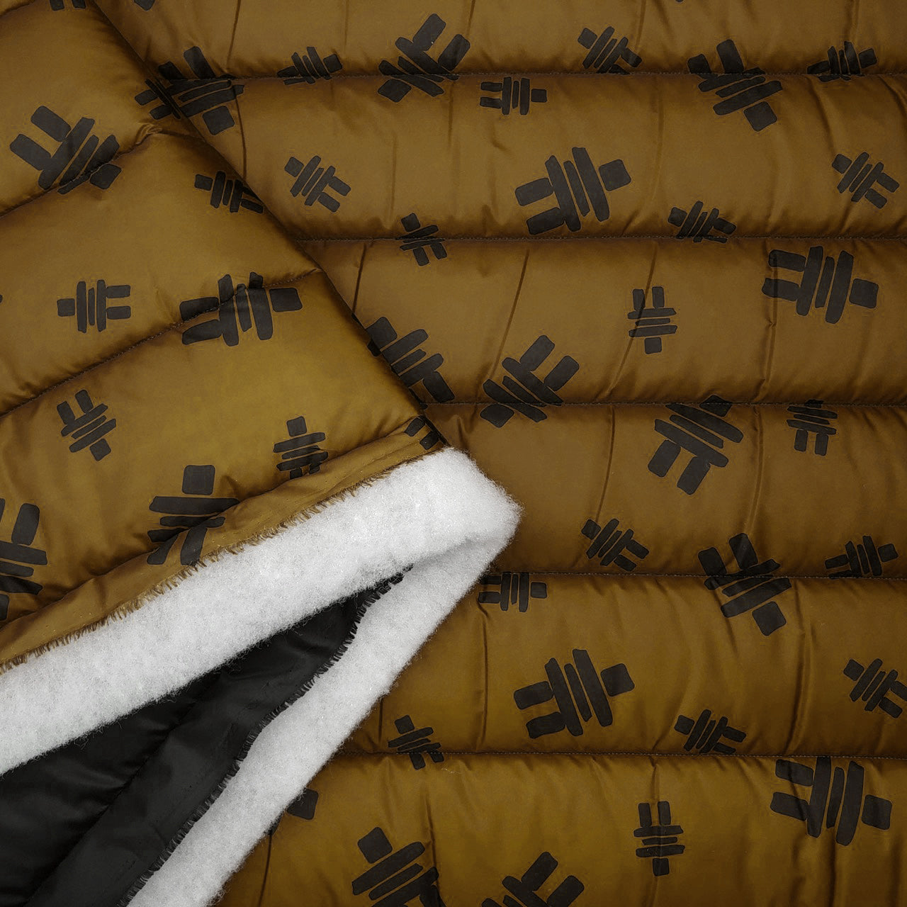 Quilted Holofill™ 2-Sided 13oz - Inukshuk - Klondike Gold