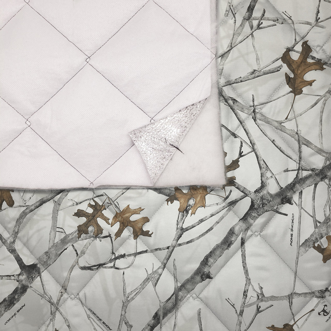 Quilted PrimaSoft™/ Radiantex®, 15oz - True Timber® Conceal Snow