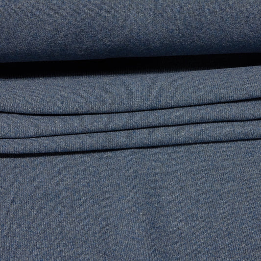 Wool Ribbing / Rib Knit (CG®) - Denim Blue (fold)